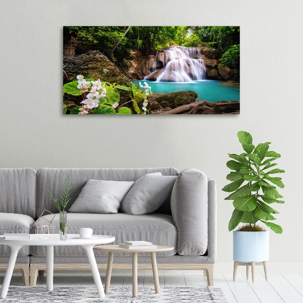 Canvas wall art Thailand waterfall