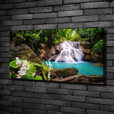 Canvas wall art Thailand waterfall