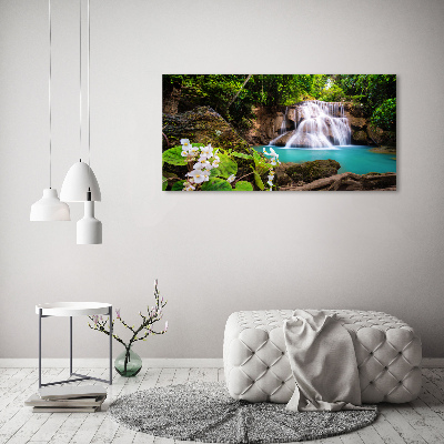 Canvas wall art Thailand waterfall