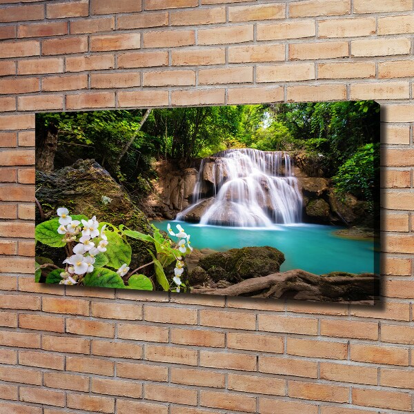 Canvas wall art Thailand waterfall