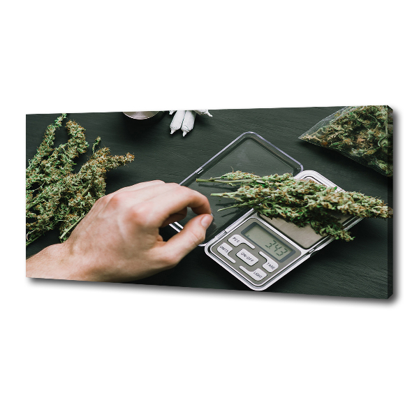 Canvas wall art Marijuana tops