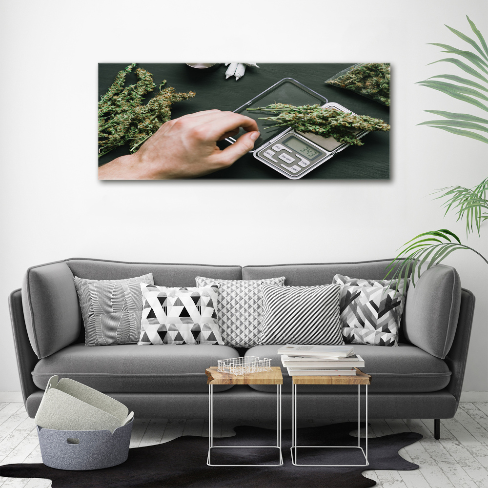 Canvas wall art Marijuana tops