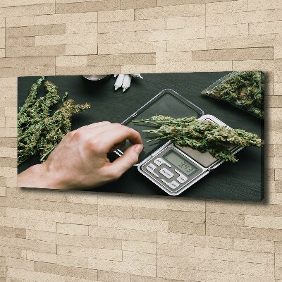 Canvas wall art Marijuana tops