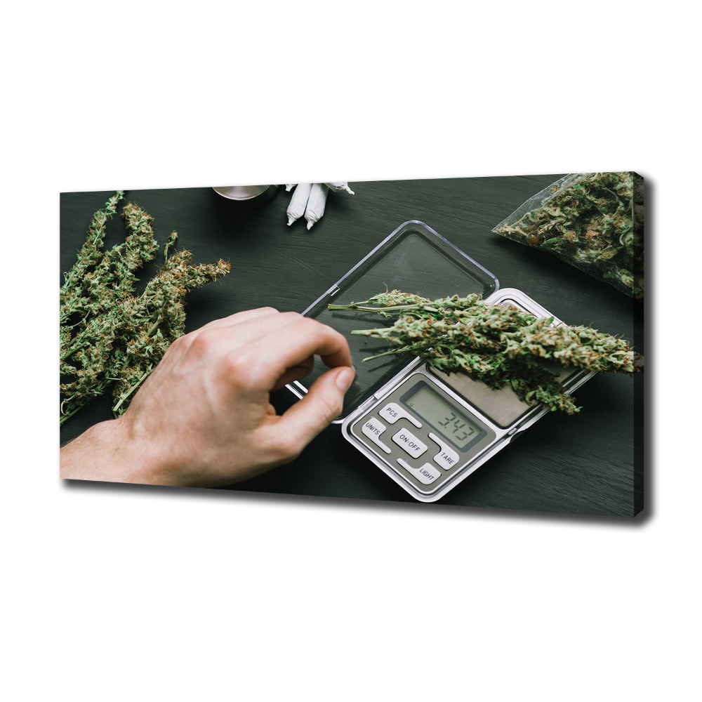 Canvas wall art Marijuana tops