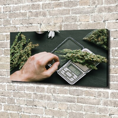 Canvas wall art Marijuana tops