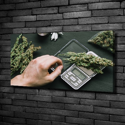 Canvas wall art Marijuana tops