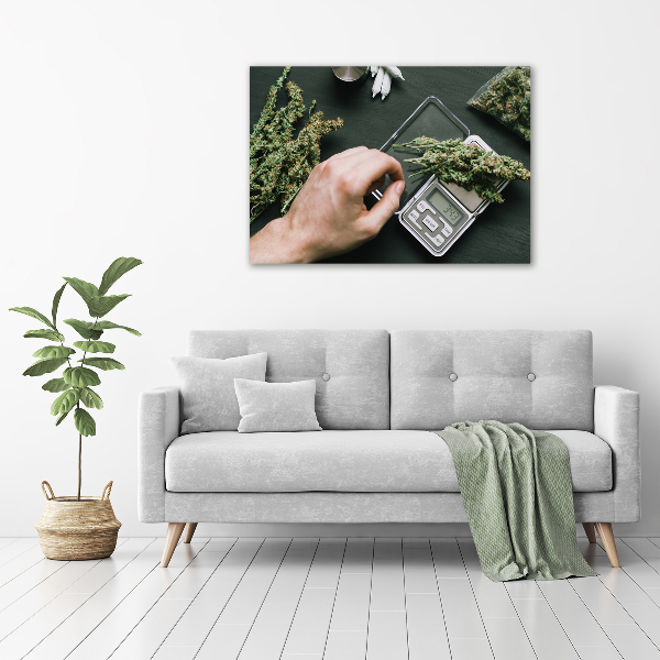 Canvas wall art Marijuana tops