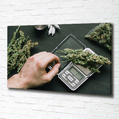 Canvas wall art Marijuana tops