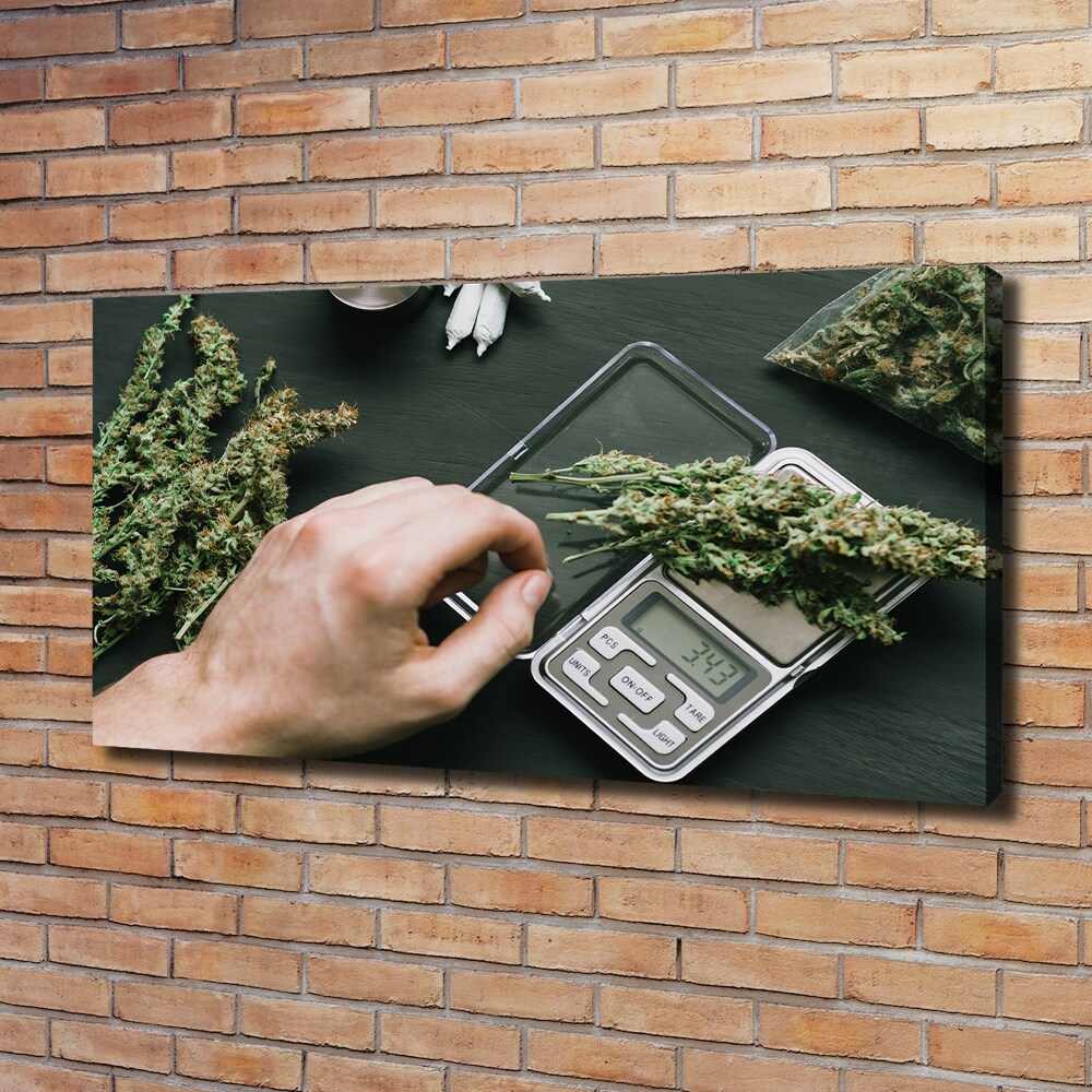 Canvas wall art Marijuana tops