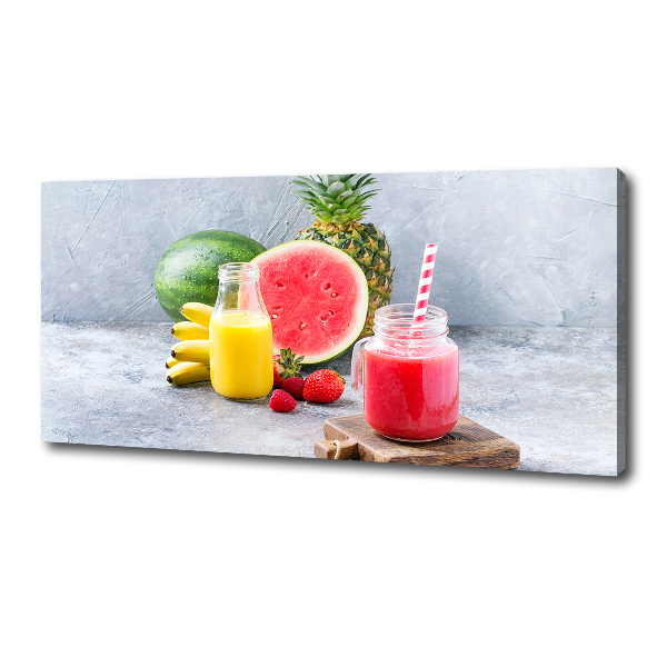 Canvas wall art Fruit cocktail