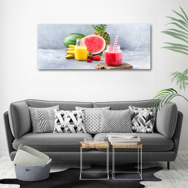 Canvas wall art Fruit cocktail