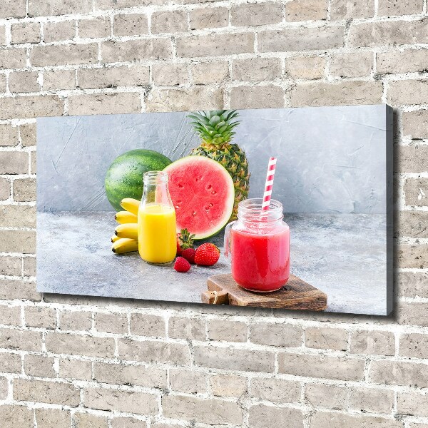 Canvas wall art Fruit cocktail