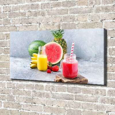 Canvas wall art Fruit cocktail