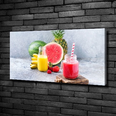 Canvas wall art Fruit cocktail