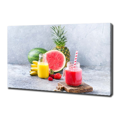 Canvas wall art Fruit cocktail