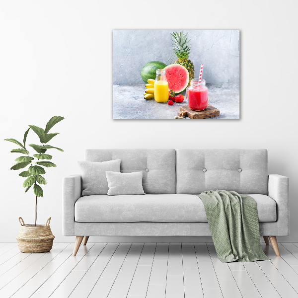 Canvas wall art Fruit cocktail