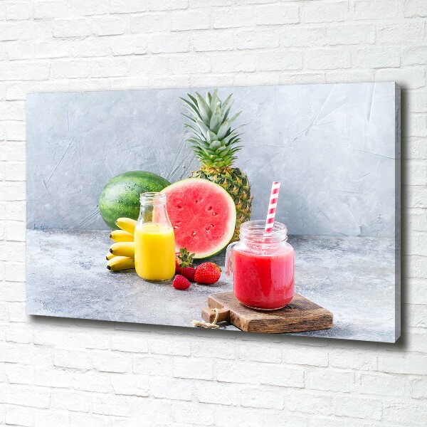 Canvas wall art Fruit cocktail