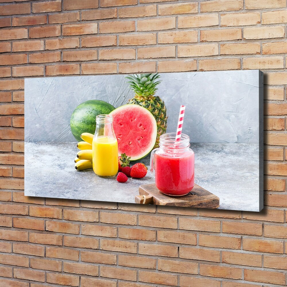 Canvas wall art Fruit cocktail