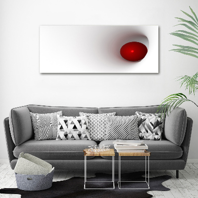 Canvas wall art Abstraction of the ball