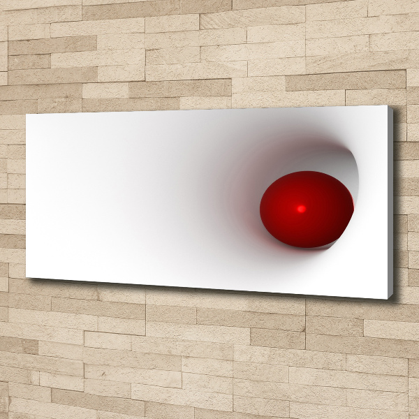 Canvas wall art Abstraction of the ball