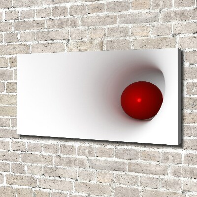 Canvas wall art Abstraction of the ball