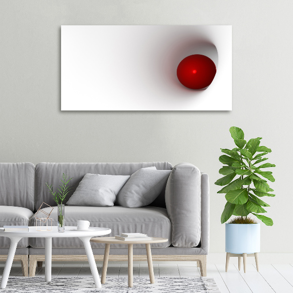 Canvas wall art Abstraction of the ball