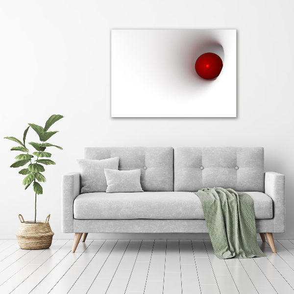 Canvas wall art Abstraction of the ball