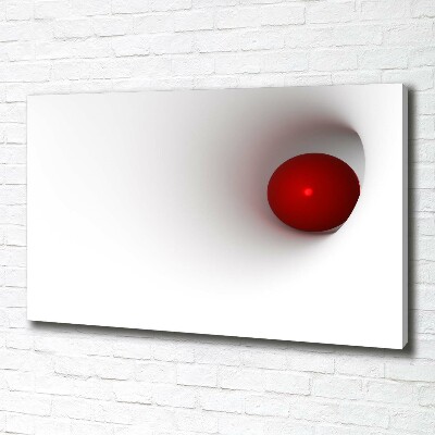 Canvas wall art Abstraction of the ball