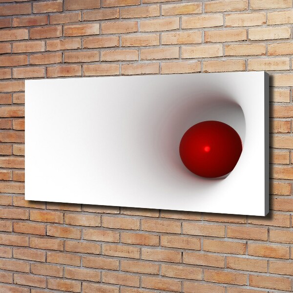 Canvas wall art Abstraction of the ball