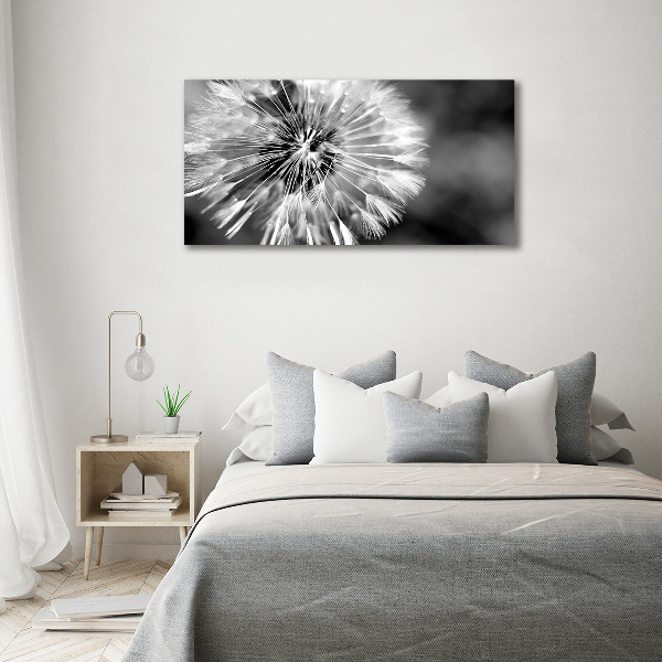 Canvas wall art dandelions