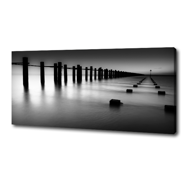 Canvas wall art Tamiza breakwater