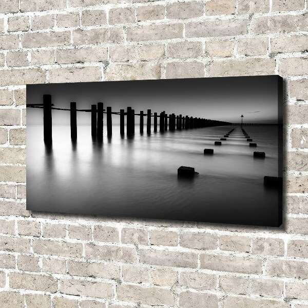 Canvas wall art Tamiza breakwater