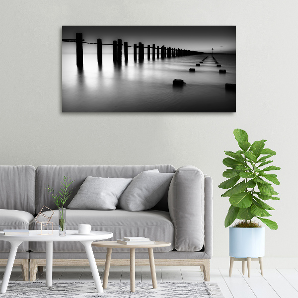 Canvas wall art Tamiza breakwater