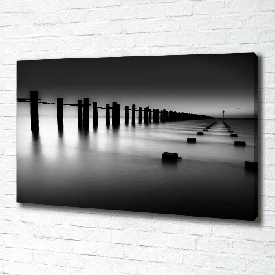 Canvas wall art Tamiza breakwater