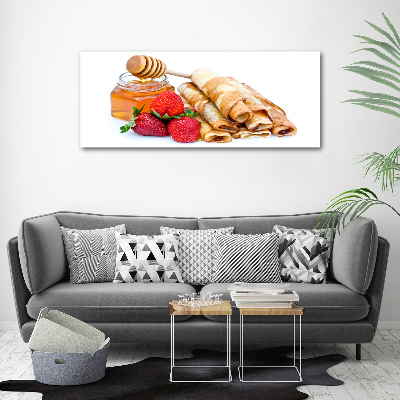 Canvas wall art Delicious pancakes