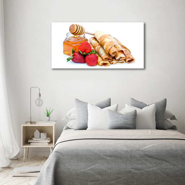 Canvas wall art Delicious pancakes