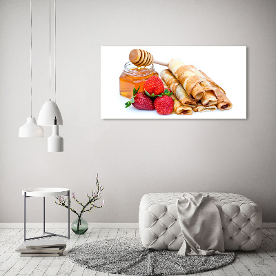 Canvas wall art Delicious pancakes