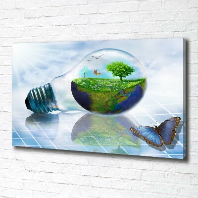 Canvas wall art Ecological resources