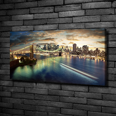 Canvas wall art Manhattan New York