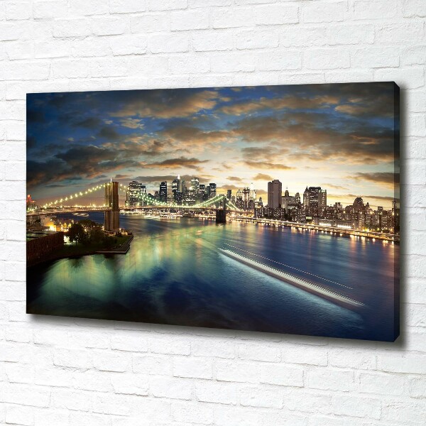 Canvas wall art Manhattan New York