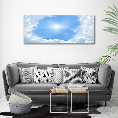 Canvas wall art Clouds in the sky