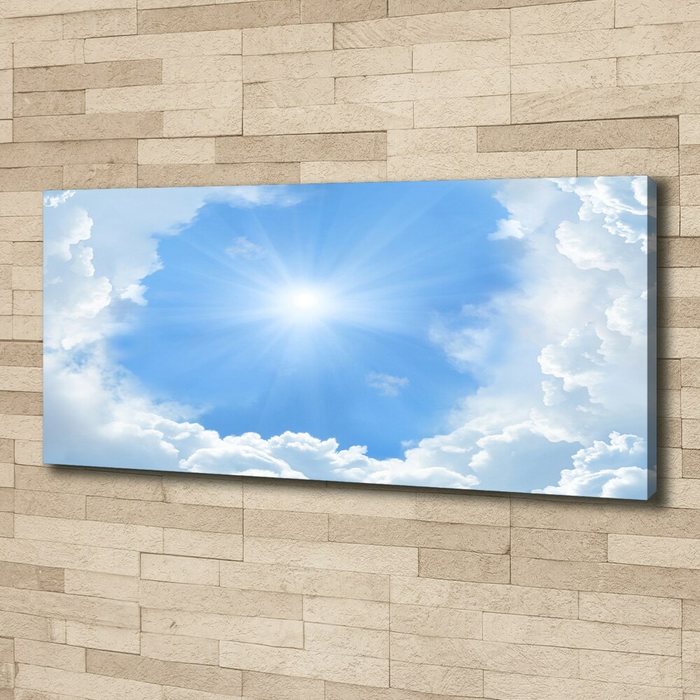 Canvas wall art Clouds in the sky