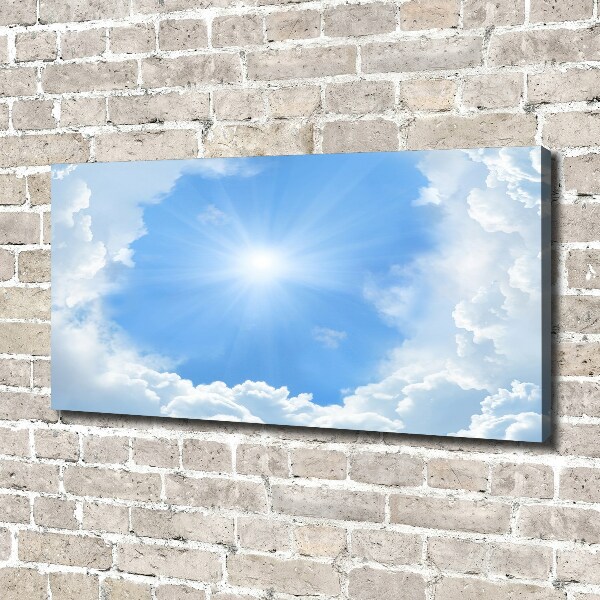 Canvas wall art Clouds in the sky