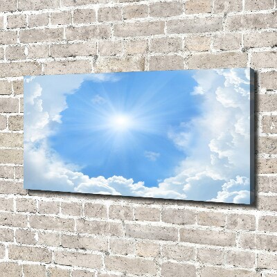 Canvas wall art Clouds in the sky