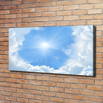 Canvas wall art Clouds in the sky