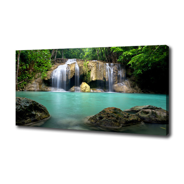 Canvas wall art Waterfall