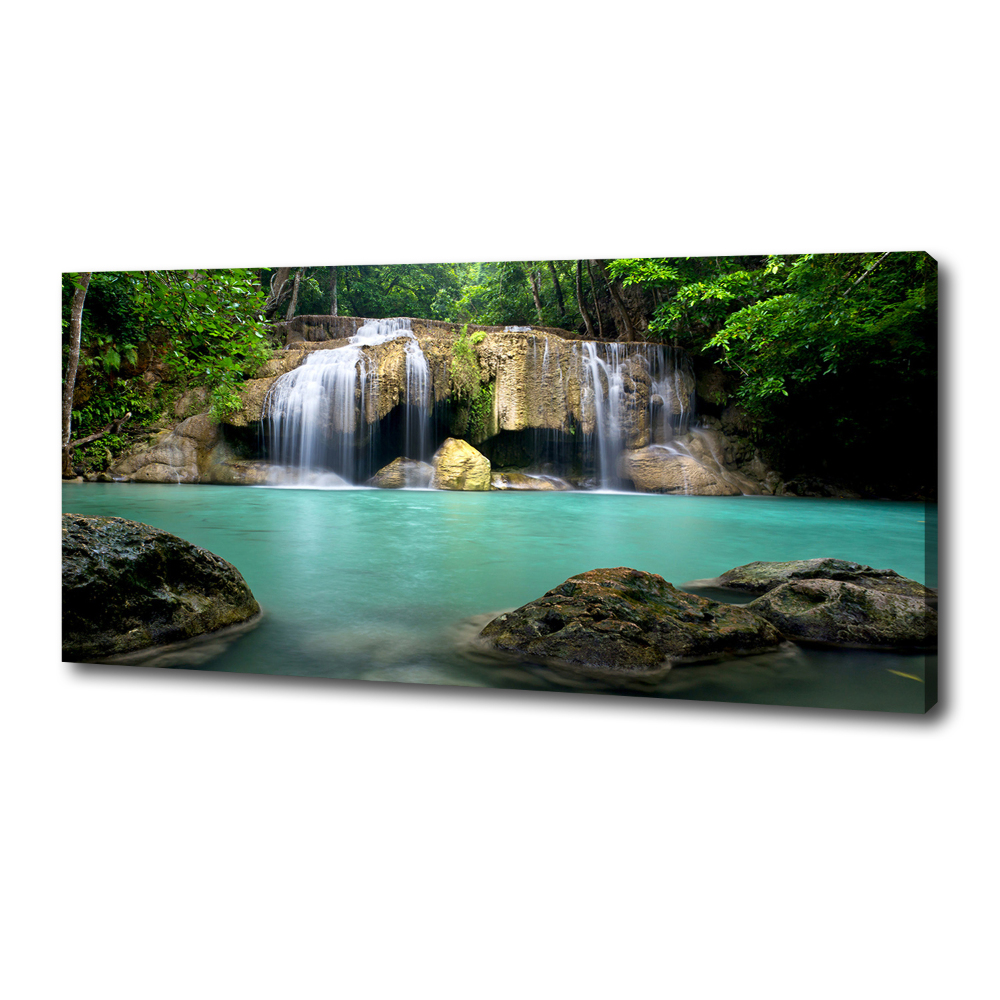 Canvas wall art Waterfall