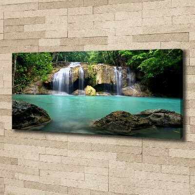 Canvas wall art Waterfall