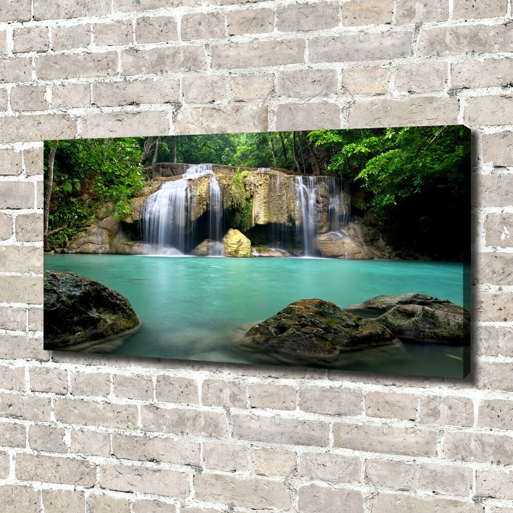 Canvas wall art Waterfall