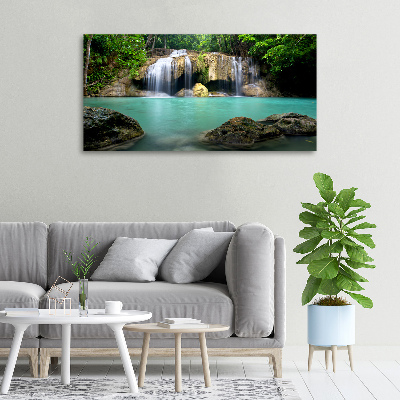 Canvas wall art Waterfall